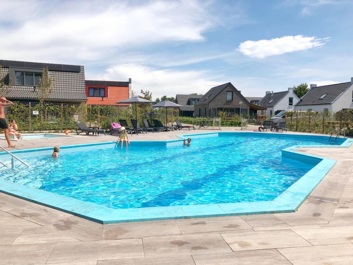 Bungalow 40 Op Recreatiepark De Wielen Sint Maarten Dış mekan fotoğraf