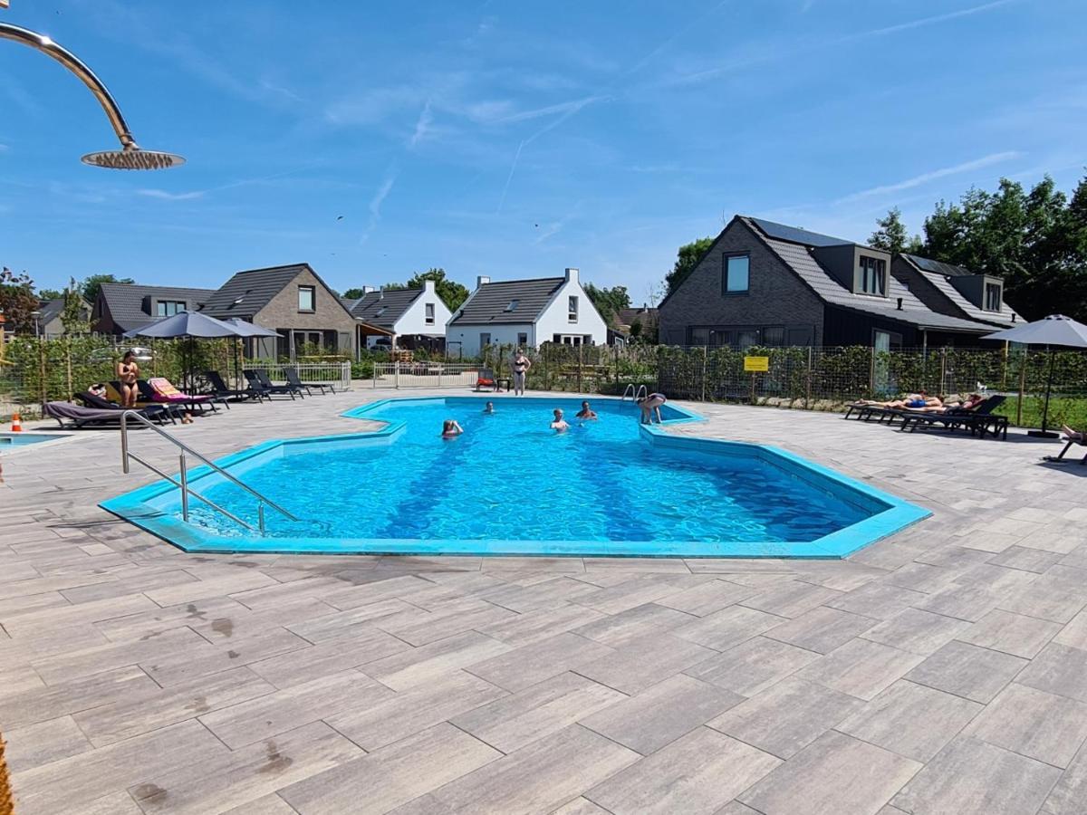 Bungalow 40 Op Recreatiepark De Wielen Sint Maarten Dış mekan fotoğraf